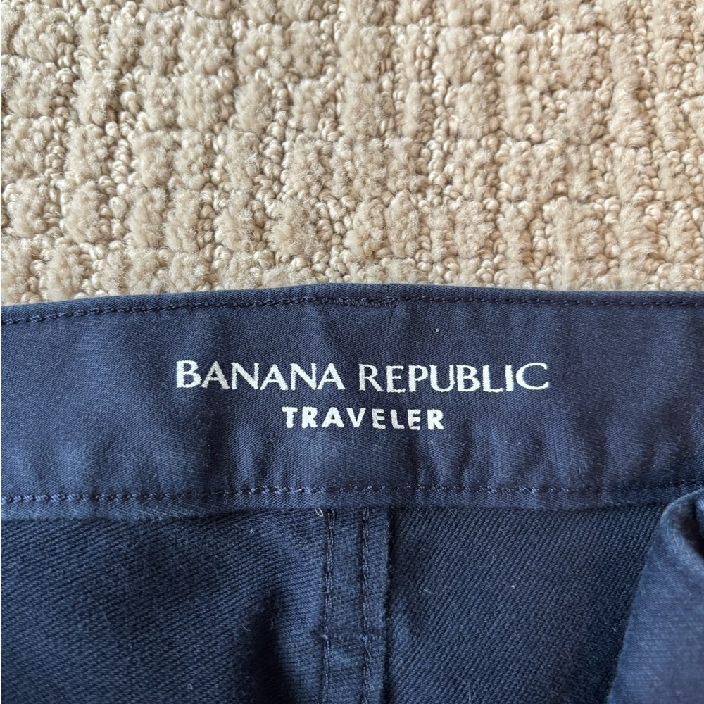 Banana Republic Slim Fit Navy Pants